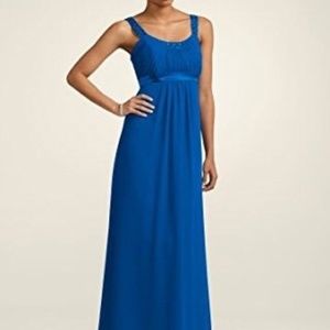 Black Empire-Waist Gown (blue shown in cover shot)